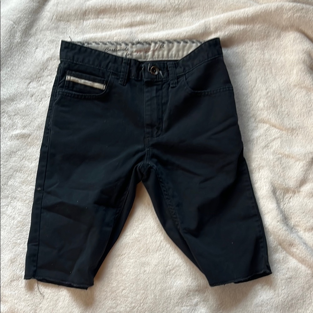 Vans boys Black Casual Shorts